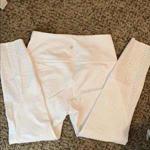 Lululemon White Leggings